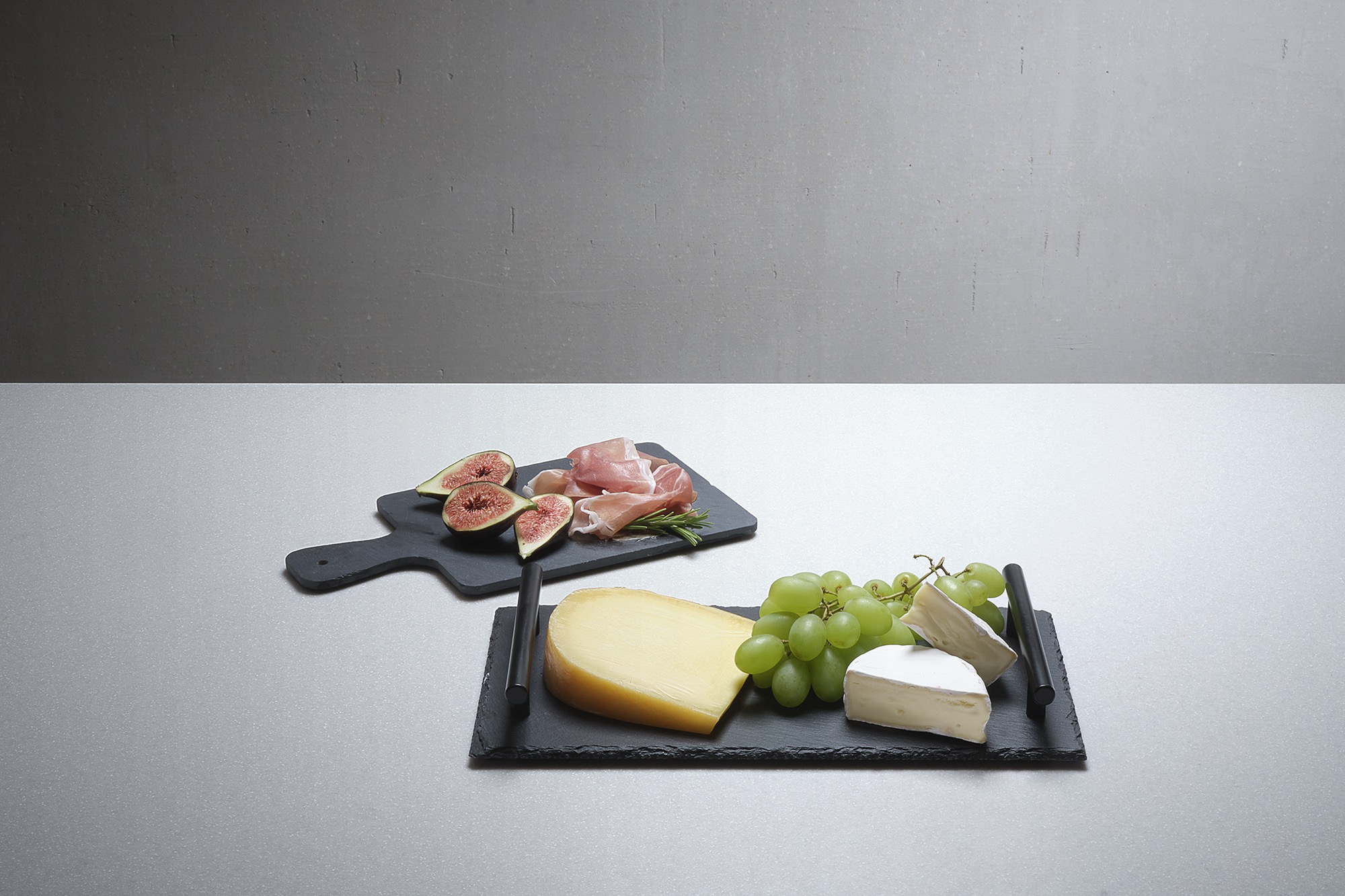 GN plaque d'ardoise naturelle avec poignées 1/1 SLATE LINE, ardoise naturelle