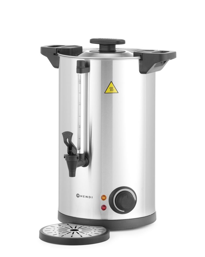 Heißgetränkespender doppelwandig - ˜ 60 Tassen in 40 Min. - 9L - 220-240V/1500W - 340x315x(H)430mm