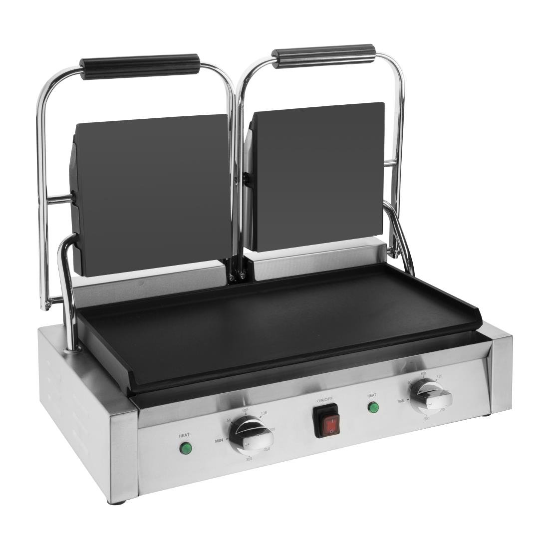 Buffalo Bistro dubbele contactgrill glad/glad Buffalo Bistro dubbele contactgrill glad/glad