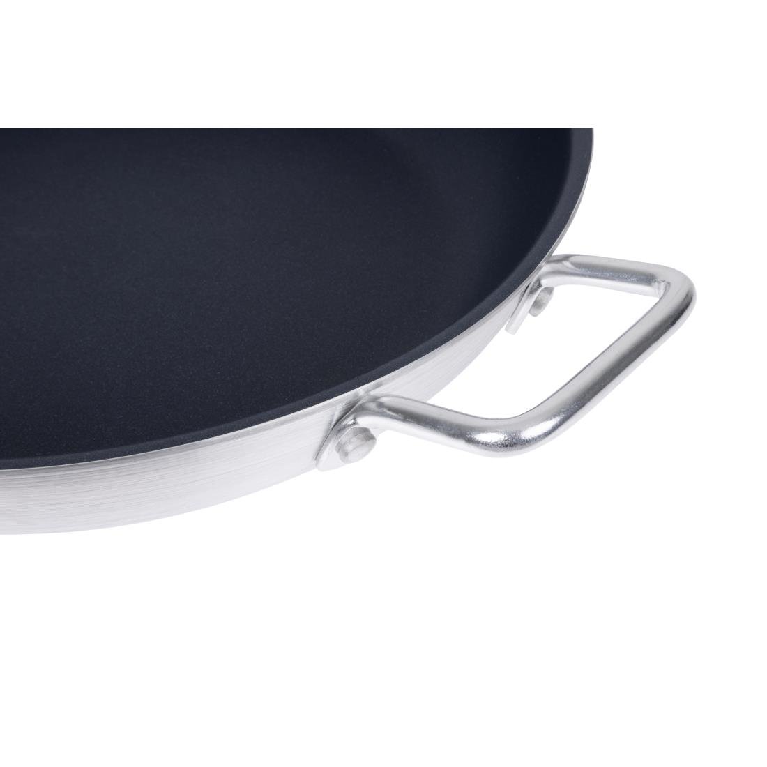 Vogue Aluminium Antiaanbak Teflon Platinum Plus Paellapan 35cm