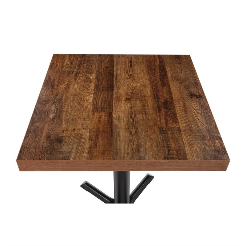 Quadratische Tischplatte | Urban Dark | Erhältlich in 60 und 70 cm