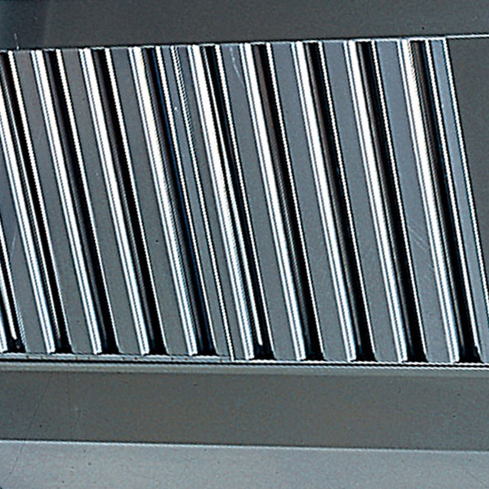 Edelstahl-Dunstabzugshaube - 3 Filter - 1500x900x(h)460mm