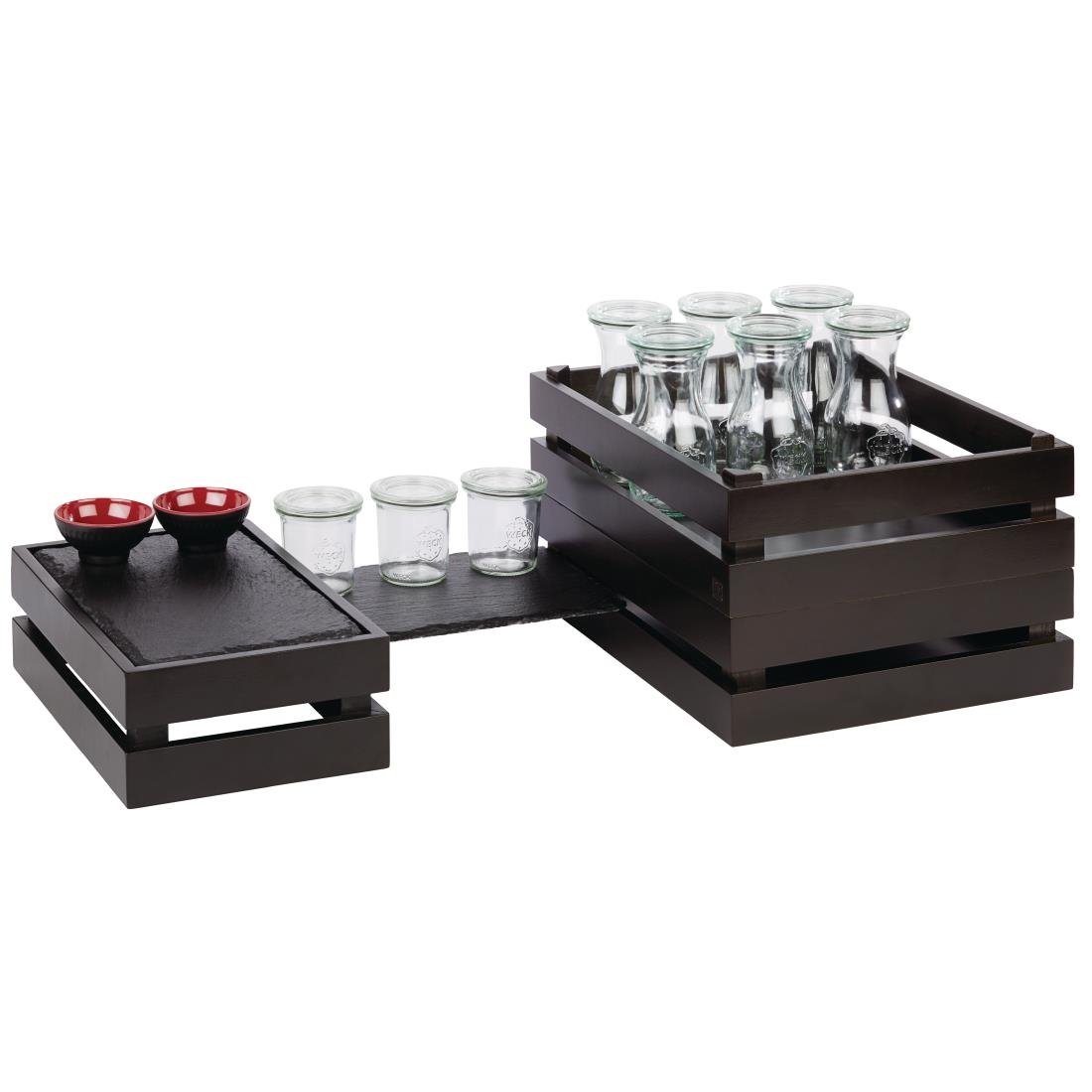 APS Superbox Buffet Kiste Schwarz GN1/2