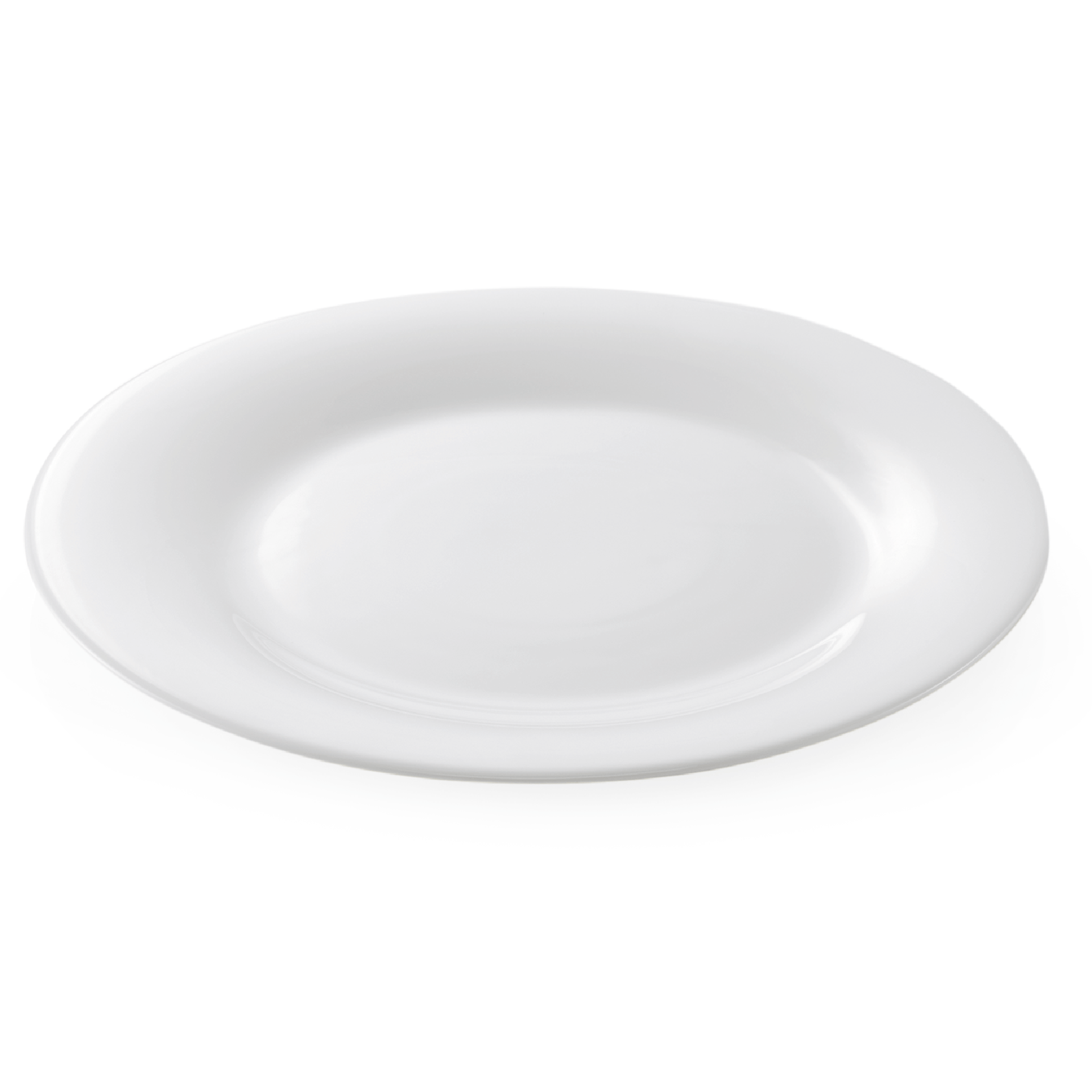 Bordenset PURO, plat, Ø 25 cm, Set van 6 stuks, opaalglas