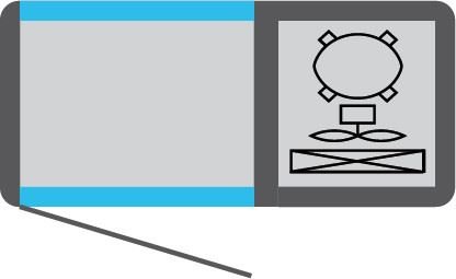 Tiefkühl Barcounter | Front und Hinterseite Glas | Edelstahl | 2 Glastüren | +5°/-25°C | 111x55x(h)88,5cm