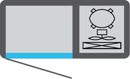 Tiefkühlschrank Barcounter | Weiß | 2 Glastüren | +5°/-25°C | 111x55x(h)88,5cm