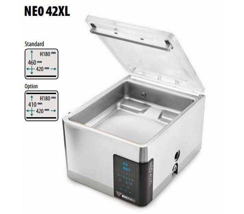 Vacuummachine Neo 42 XL | Henkelman | VacAssist App Besturing | 21m3/h / 20-40 sec |  616x493x440(h)mm