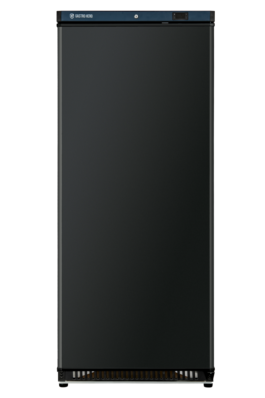 Armoire réfrigérée ECO 600, intérieur en plastique, extérieur noir
