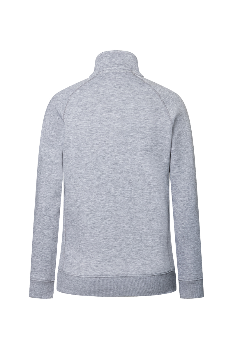Veste en sweat de travail pour femme Soft-Face, en matière durable - Gris Platine Chiné - L