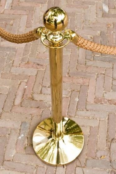 Absperrkordel Gold Satin Bronze | 1.5 meter | DELUXE