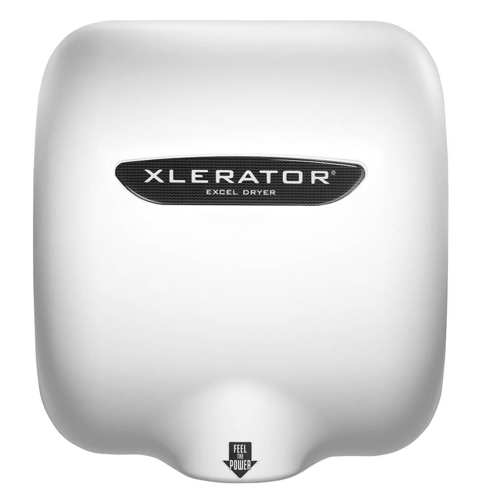 OUTLET XLerator Händetrockner XL-W Weiß | Sehr mächtig | 10 Sekunden | 1400W | Vandalismusbeständig