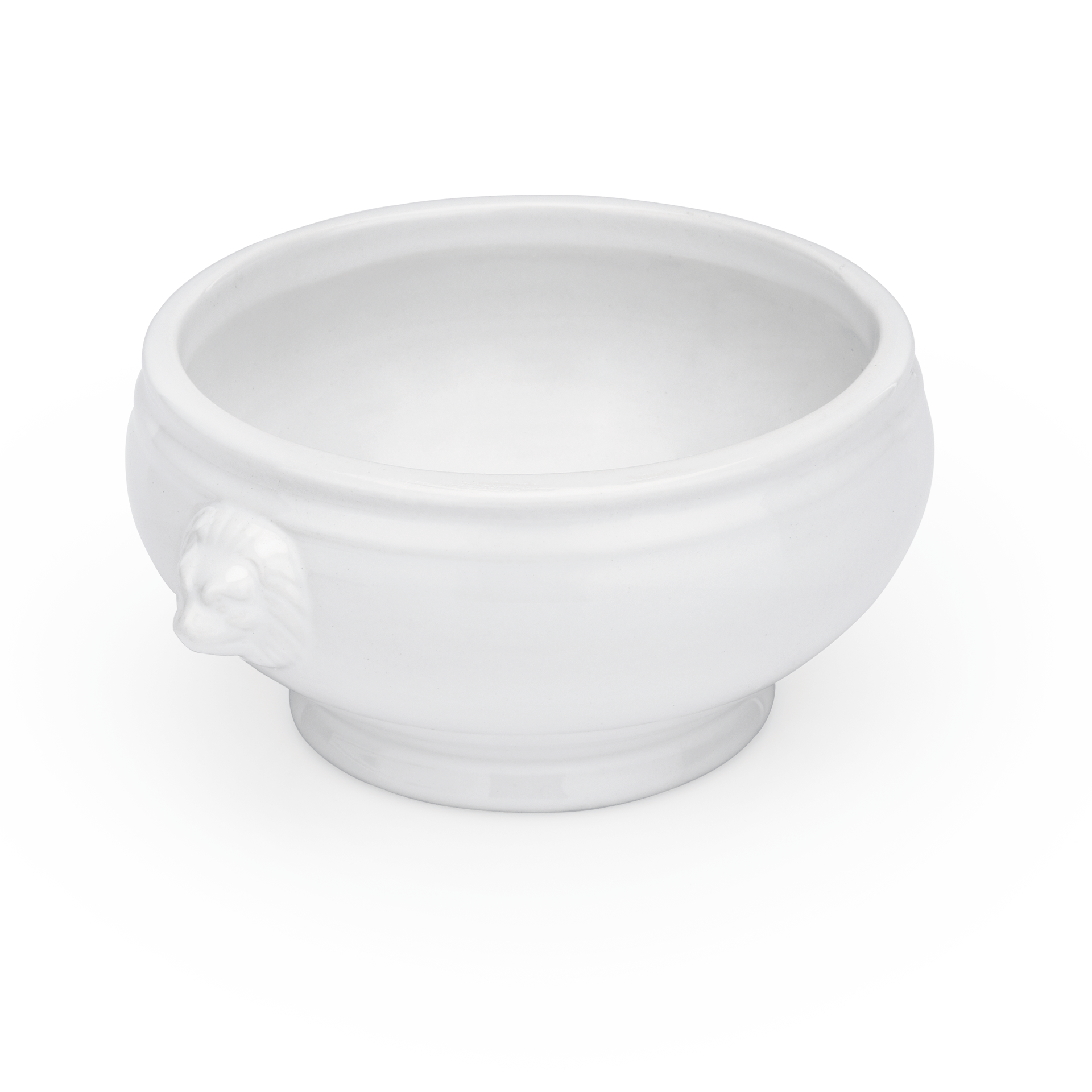 Löwenkopfsuppentasse Set, 450 ml, Ø 15,5 cm, Set á 6 Stück, Porzellan