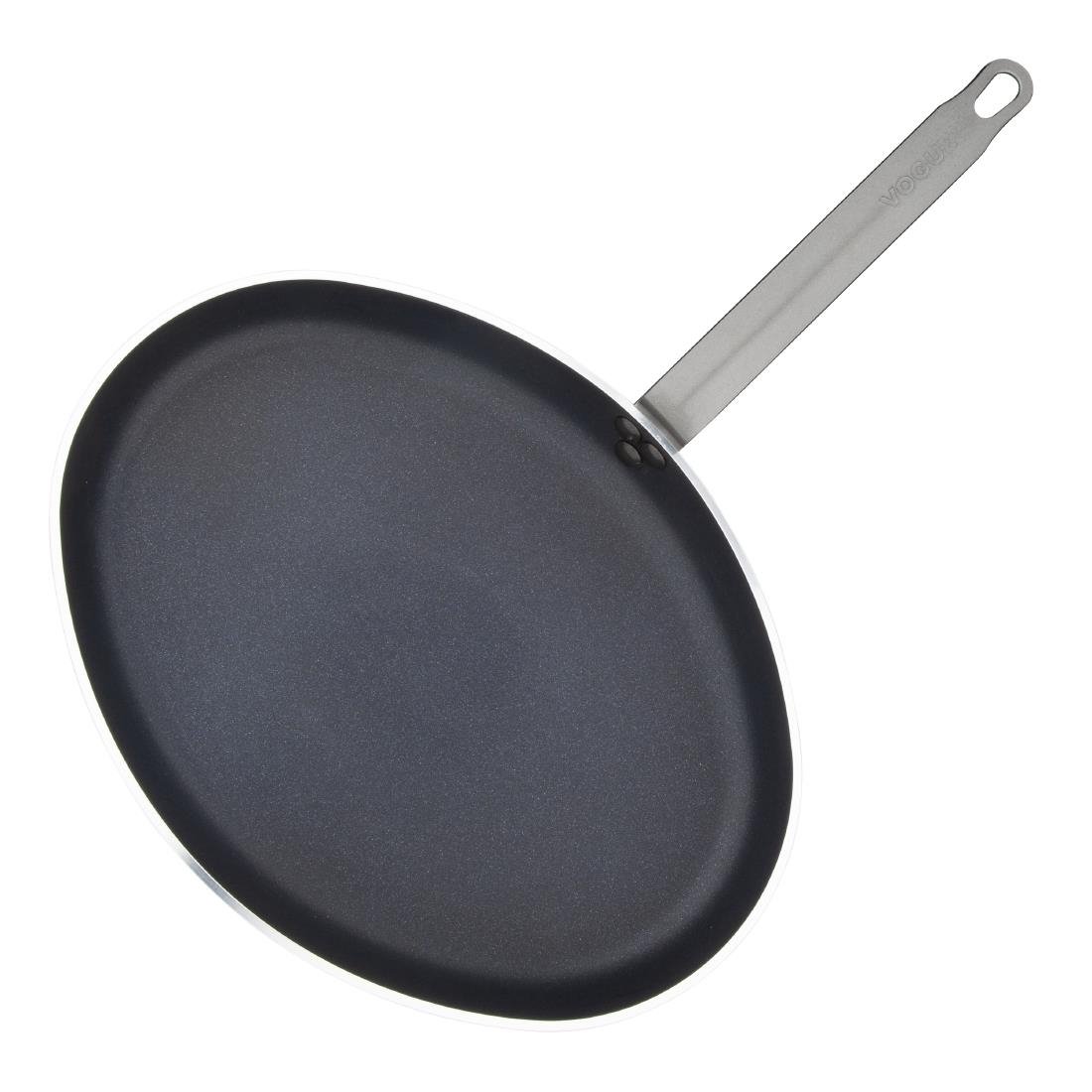 Vogue Aluminium Antihaft Teflon Platinum Plus Oval Bratpfanne 40cm