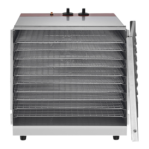 RVS Voedsel Droogoven | 10 Roosters | 1000W | 430x520x(H)440mm