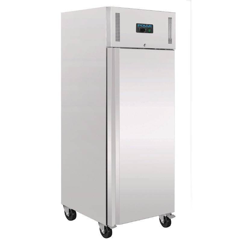 Réfrigérateur Inox sur Roues | Gastronorme 2/1 | 650L | 835x745x2010(h)mm