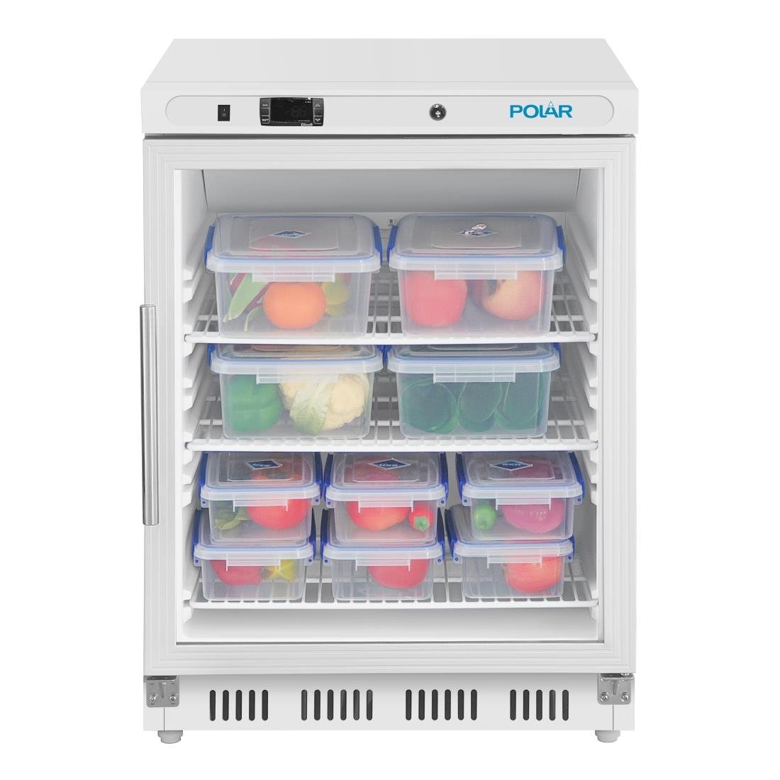 Polar C-Series Onderbouw Vitrine Koelkast 150Ltr Wit Polar C-Series Onderbouw Vitrine Koelkast 150Ltr Wit