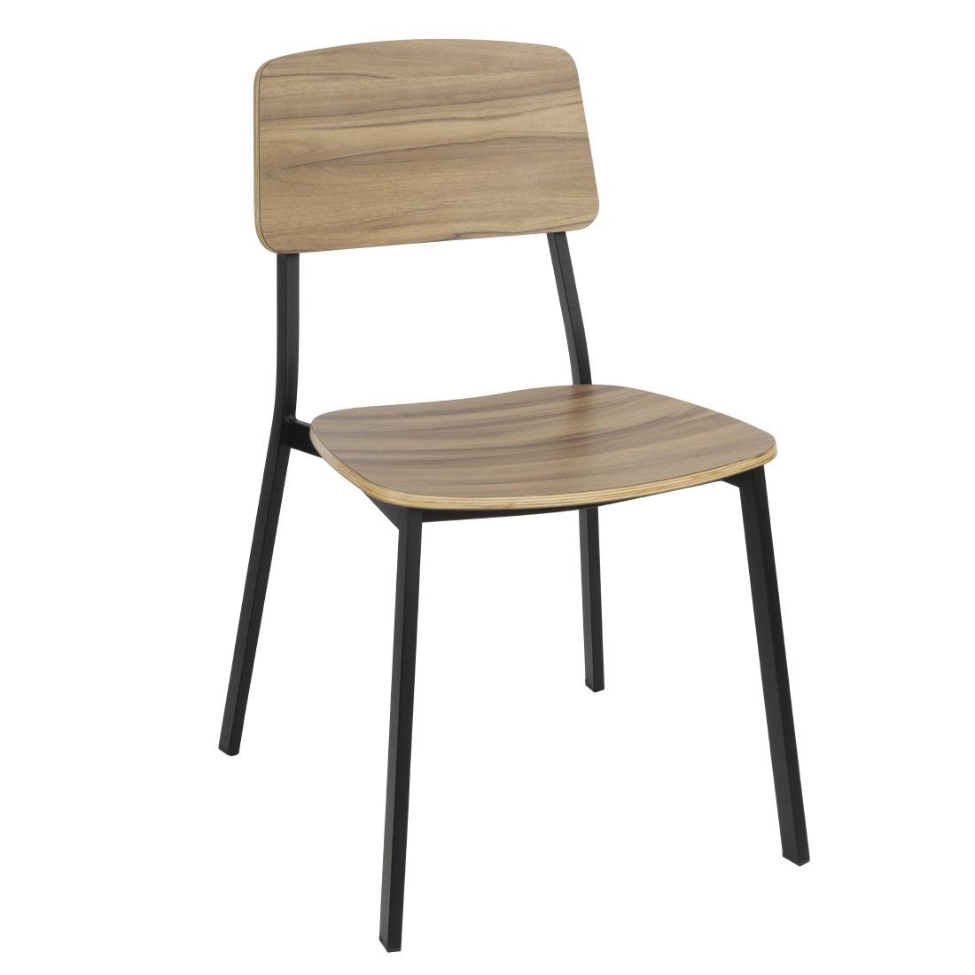Bolero beaufort houten eetkamerstoelen (pak van 2)