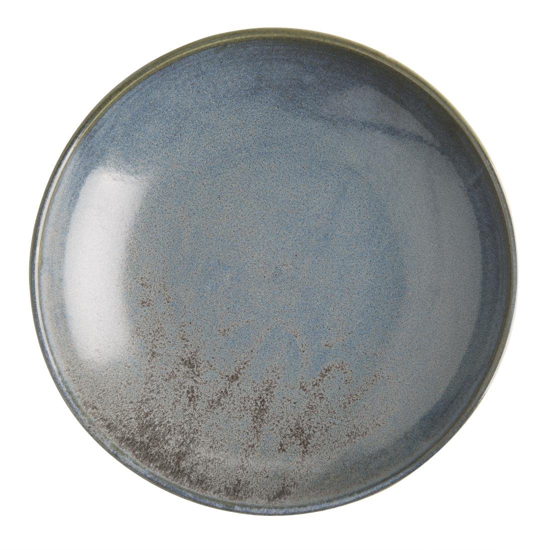 Assiettes creuses Olympia Ember Blue 230mm (lot de 4) Assiettes creuses Olympia Ember Blue 230mm (lot de 4)