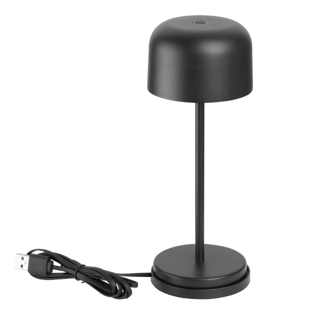 Olympia Siena Tafellamp Ronde Koepel Zwart 200mm Olympia Siena Tafellamp Ronde Koepel Zwart 200mm