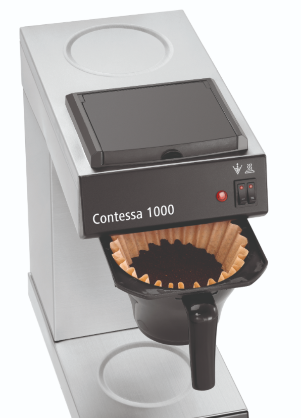 Koffiemachine Contessa 1000 | 1,8 Liter Kan | 1,5 kW | 215x385x(H)460mm