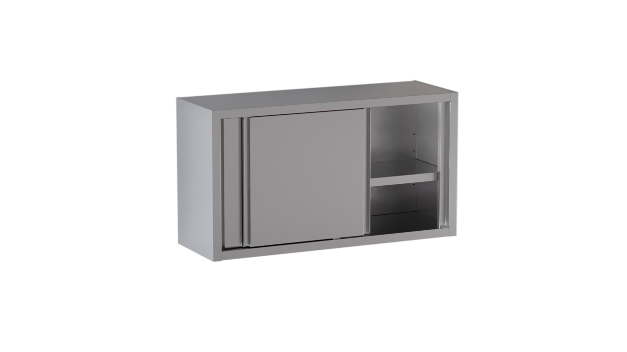 Wandkast ECO 1400x400x650 met twee schuifdeuren