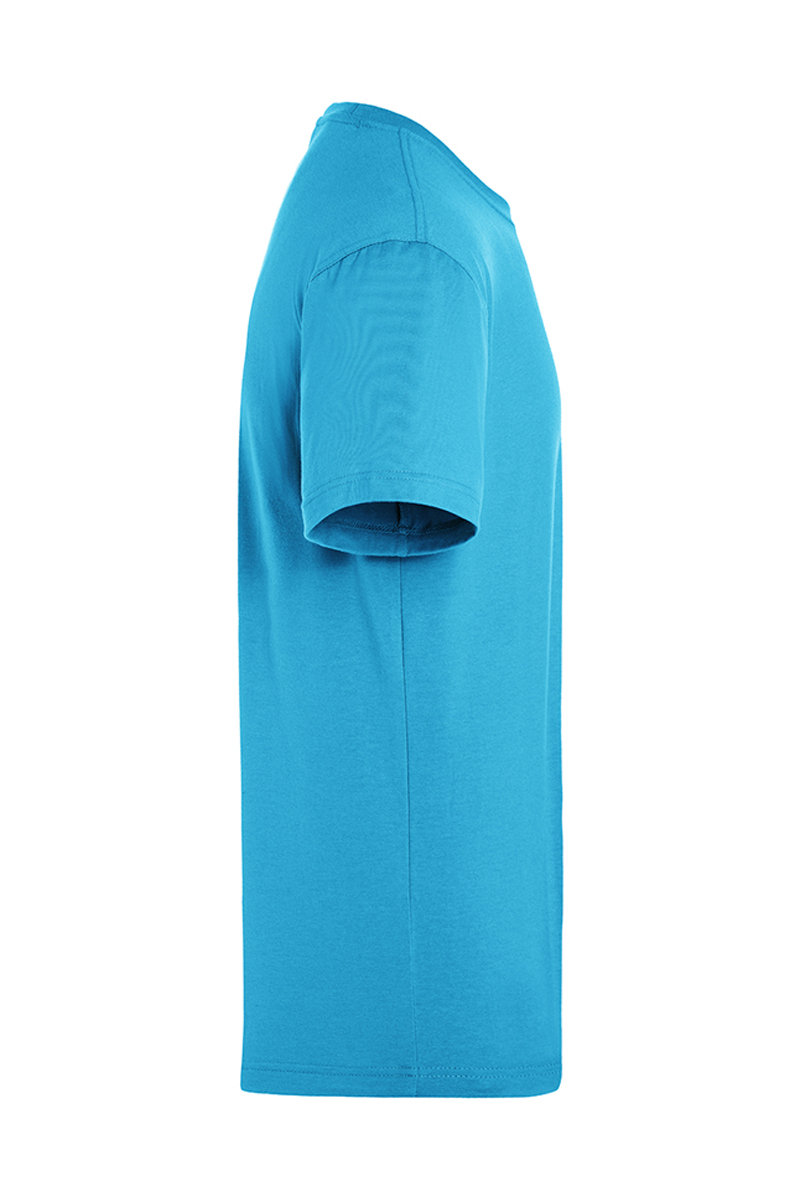 T-Shirt Voor Heren, Casual Model, Gemaakt Van Duurzaam Materiaal - Pacific Blue - M