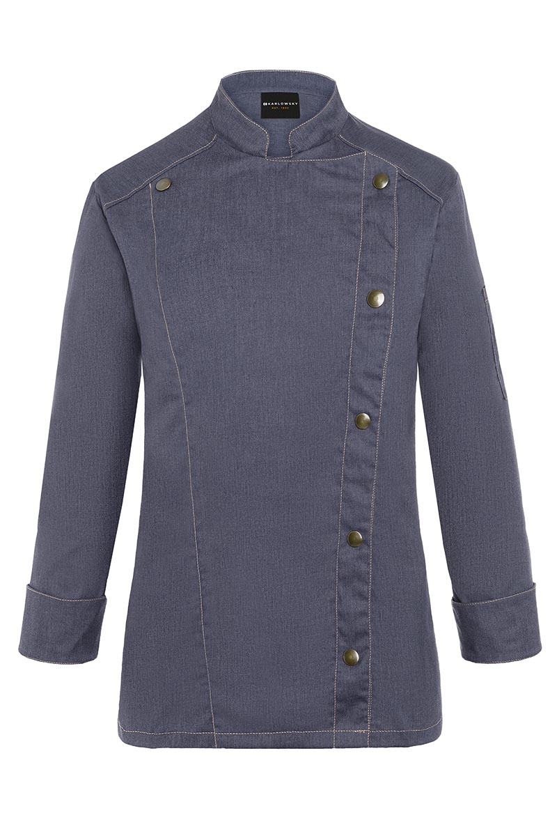 Veste de cuisine femme Jeans-Style - Vintage Black - 34
