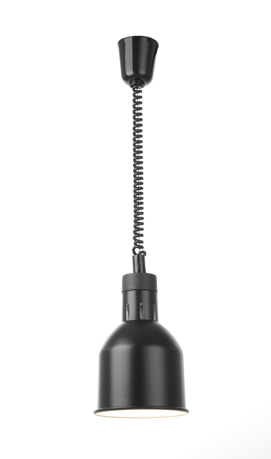 Wärmelampe verstellbar zylindrisch | Schwarzes Modell | 250W | 175x(H)250mm