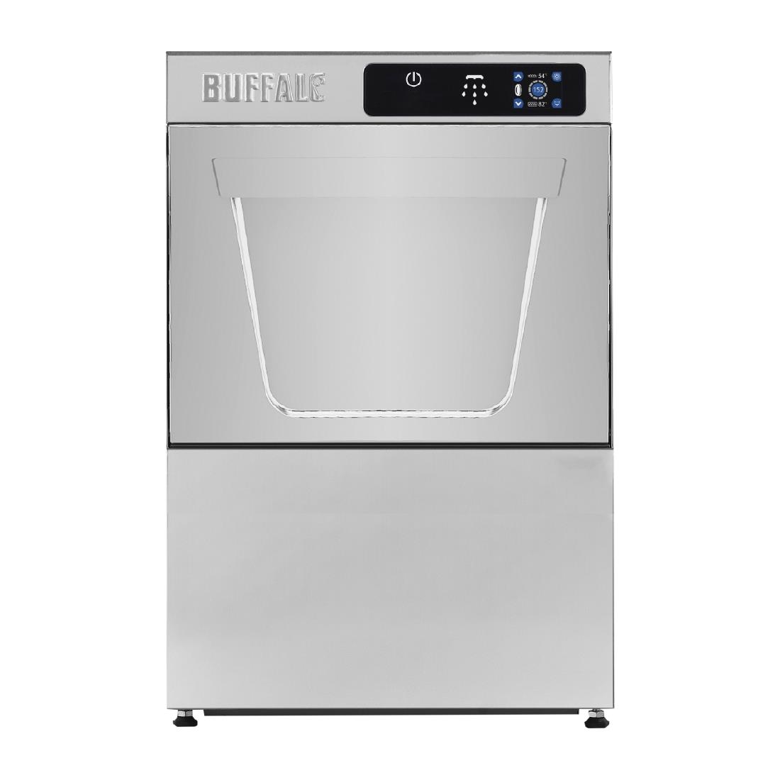 Lave-verres digital de comptoir Buffalo casier 350mm