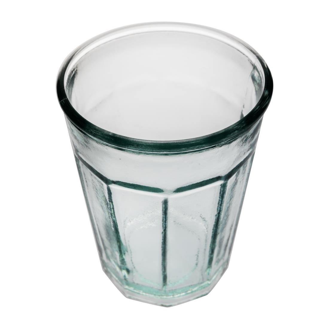 Olympia Orleans-Becher aus recyceltem Glas, 400 ml, 6 Stück