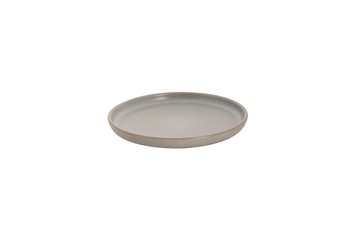 Bord Sandy Loam 22 cm Grijs Stoneware