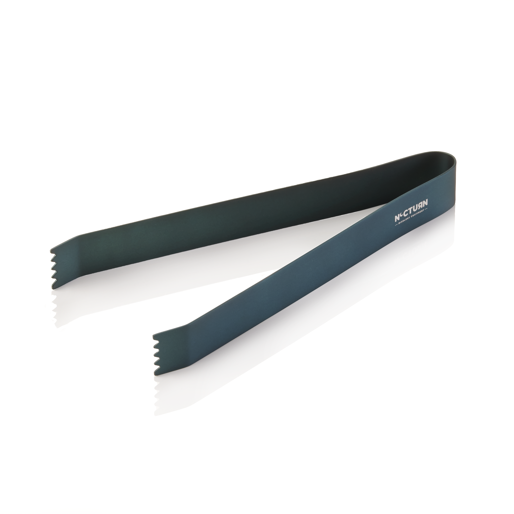 Eiszange NOCTURN, 18 cm, blau matt, Chromnickelstahl 18/8