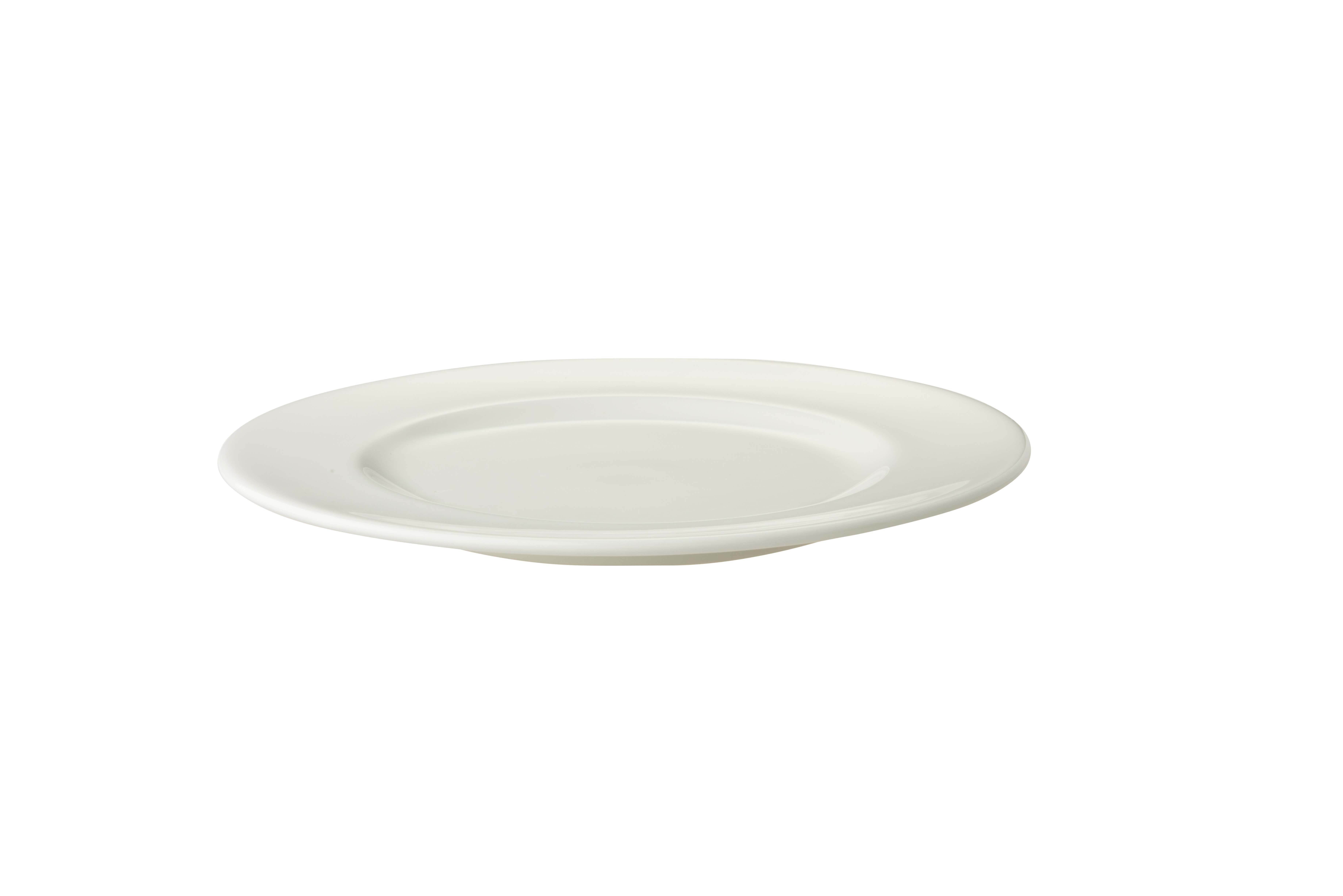 Bord 034 Lux 21 cm Offwhite Porselein