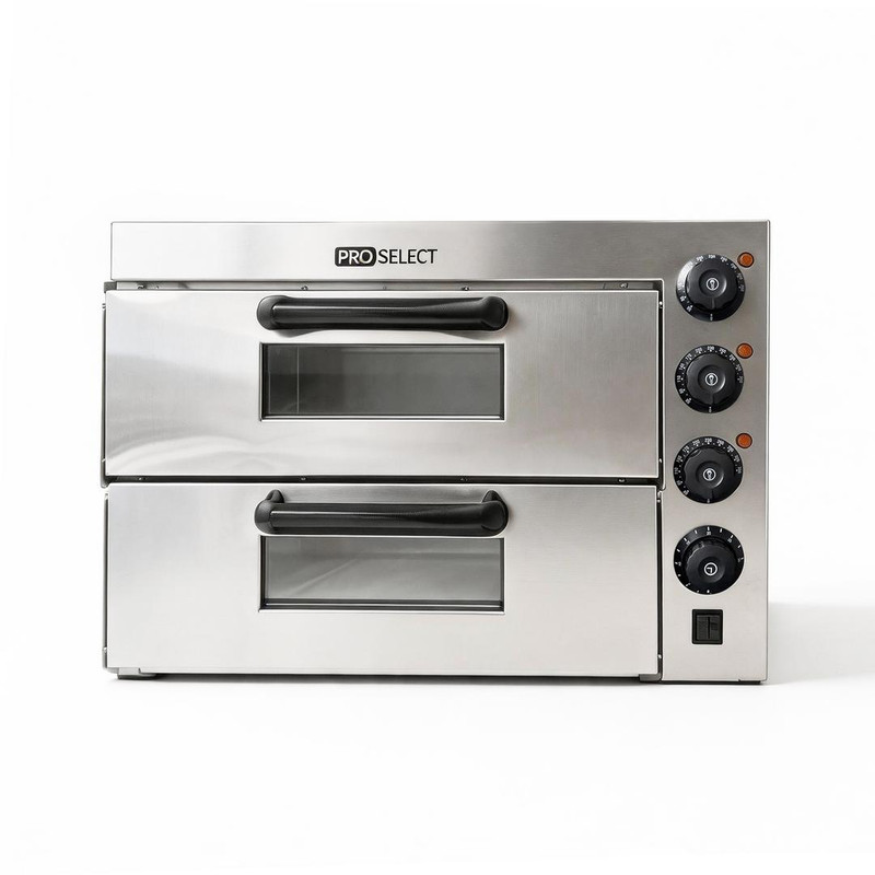 Pizzaoven 3000W 350°C RVS ProSelect