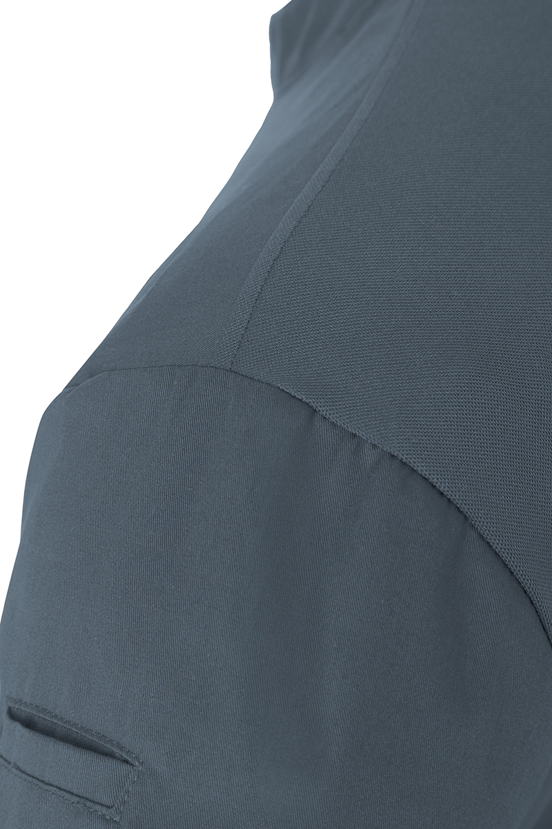 Langarm Damen-Arbeitsshirt Performance - Anthrazit - M