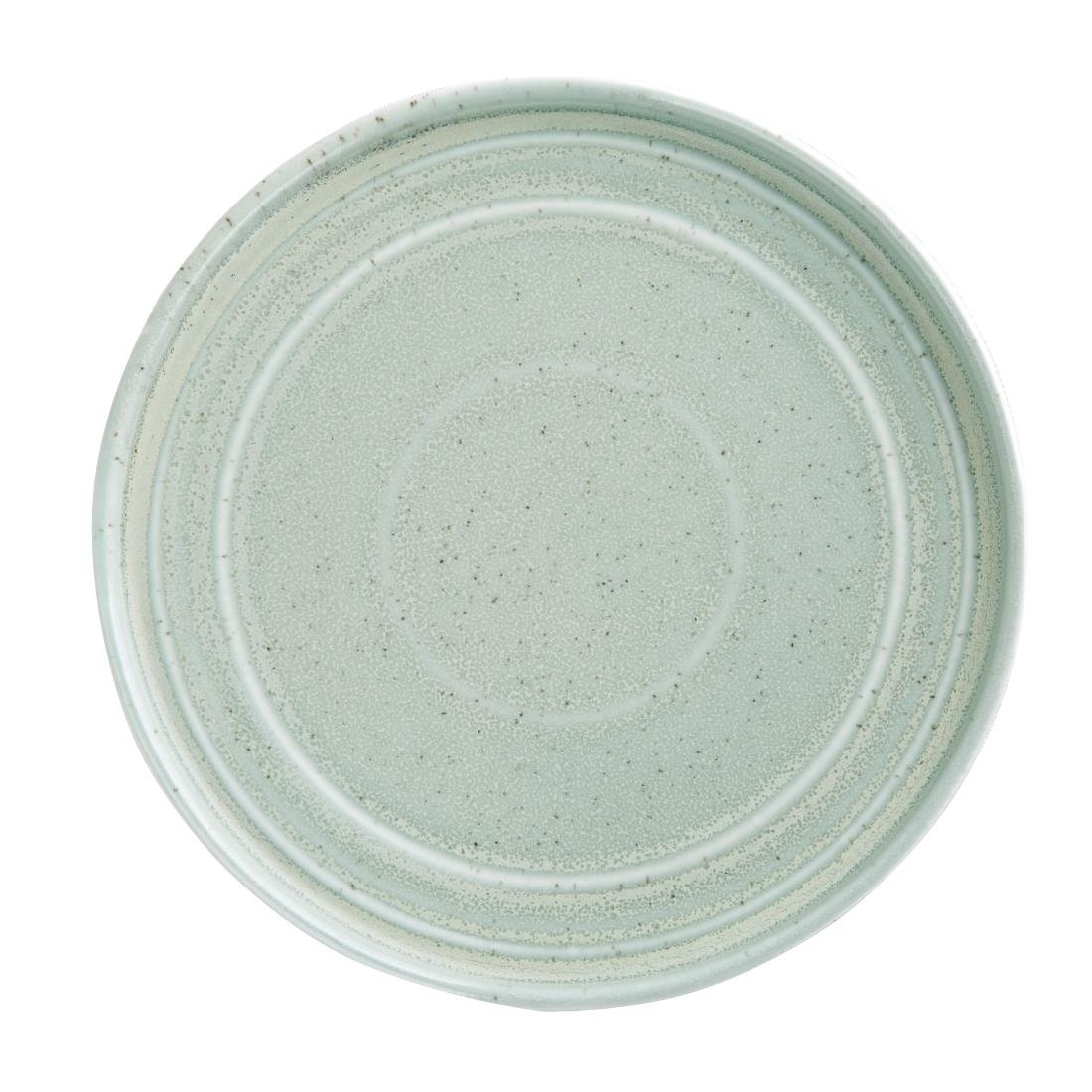 Cavolo Flacher runder Teller | Pastellgrün | 220mm | 6 Stück