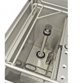 Lave-vaisselle à passage direct | 3 cycles de lavage | Rhima WD-6 Vert Plus | Y compris unité de condensation de vapeur 600x657x1430/1875mm