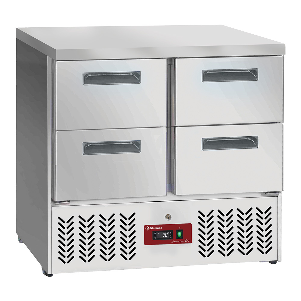 Kühltisch, 4x 1/2 Schubladen GN 1/1