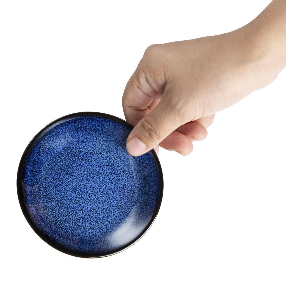 Olympia Luna Sojaschale mitternachtsblau 100x18mm 4" (12 Stück)