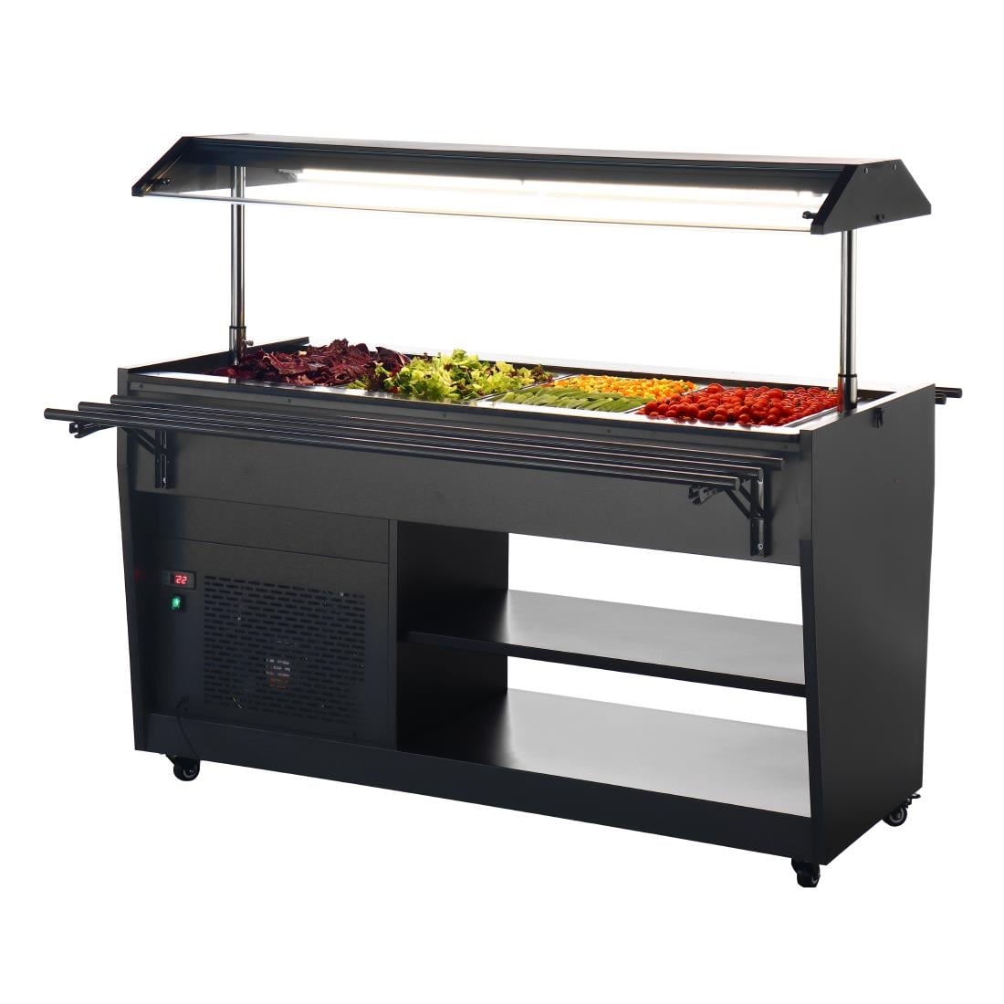 Buffet réfrigéré Polar série G noir
