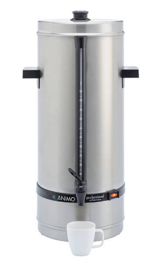 Daalderop Perolator Animo | Wasseranschluss | Edelstahl | Ø250x(h)640mm | 110 Tassen | 15 Liter