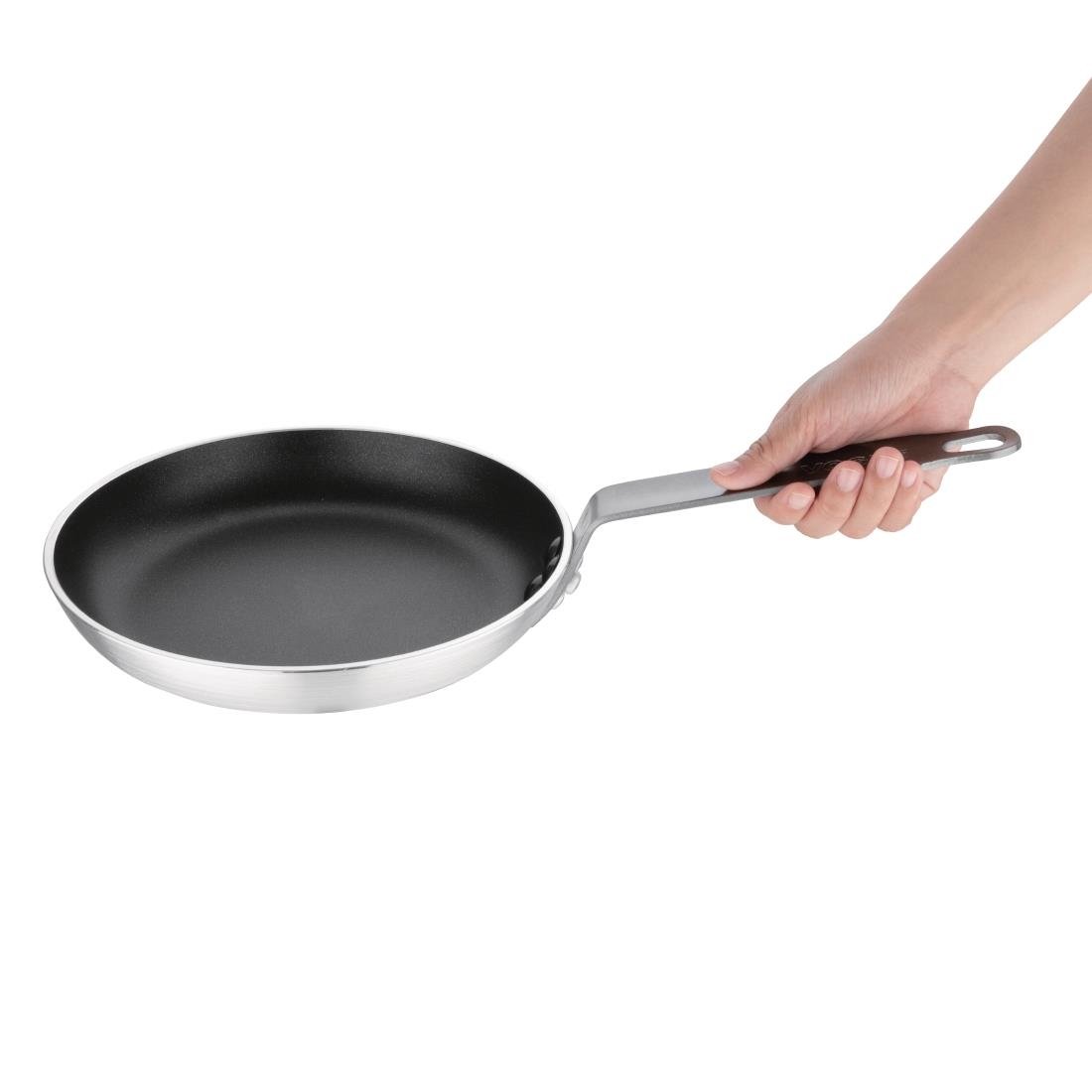Vogue Aluminium Antihaft-Teflon-Platinum-Plus Bratpfanne 24cm