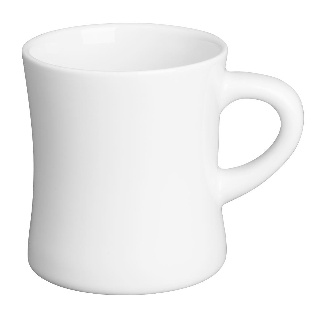 Olympia Whiteware Schmale Tasse 300ml (6 Stück) Olympia Whiteware Schmale Tasse 300ml (6 Stück)