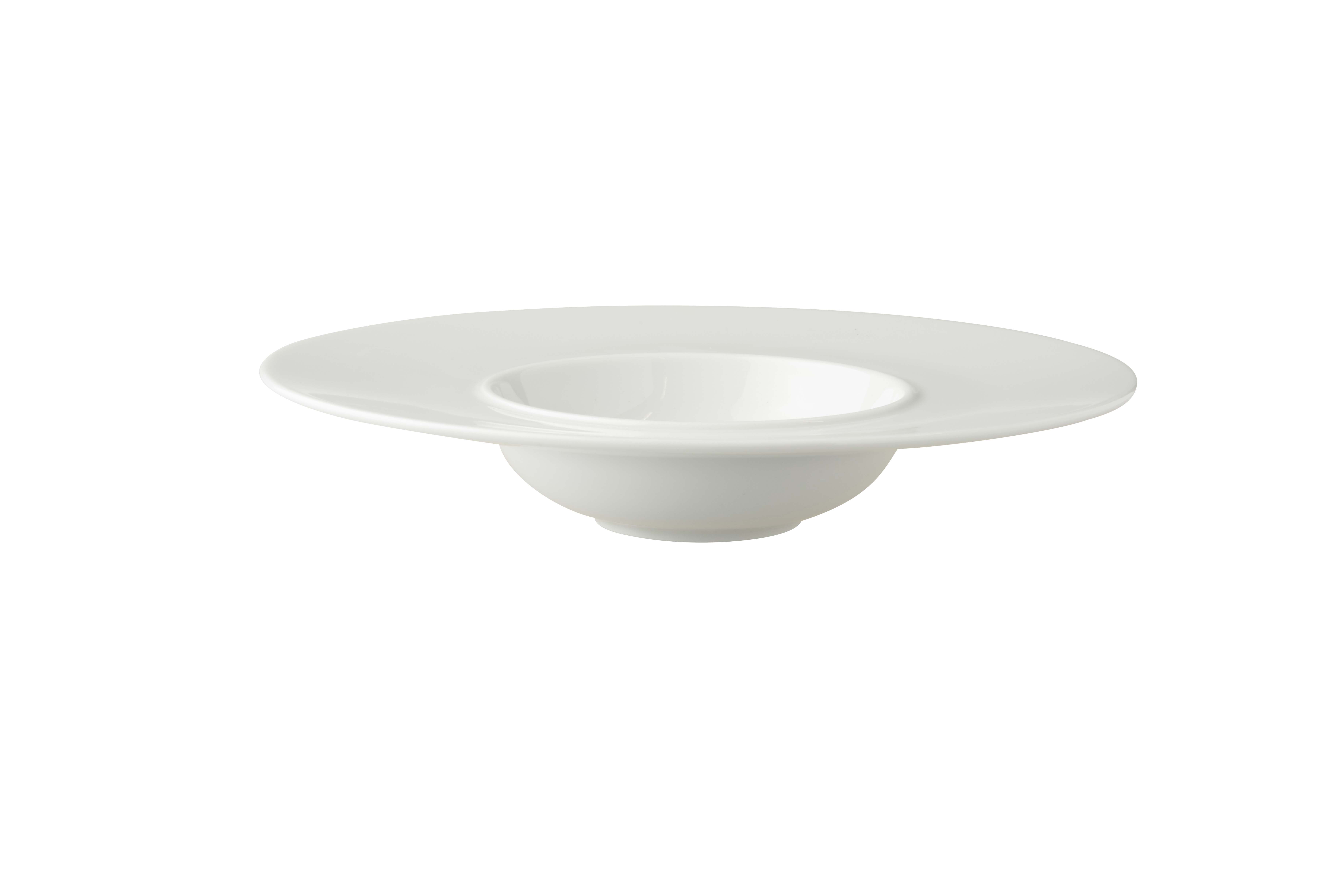 Pastabord White Delight 24 cm Wit Porselein