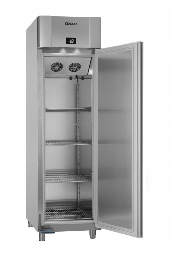Tiefkühlschrank Vario Silver/Aluminium | Eco Euro F60 RAG L2 4N | 465 L | 600x855x2125(h)mm