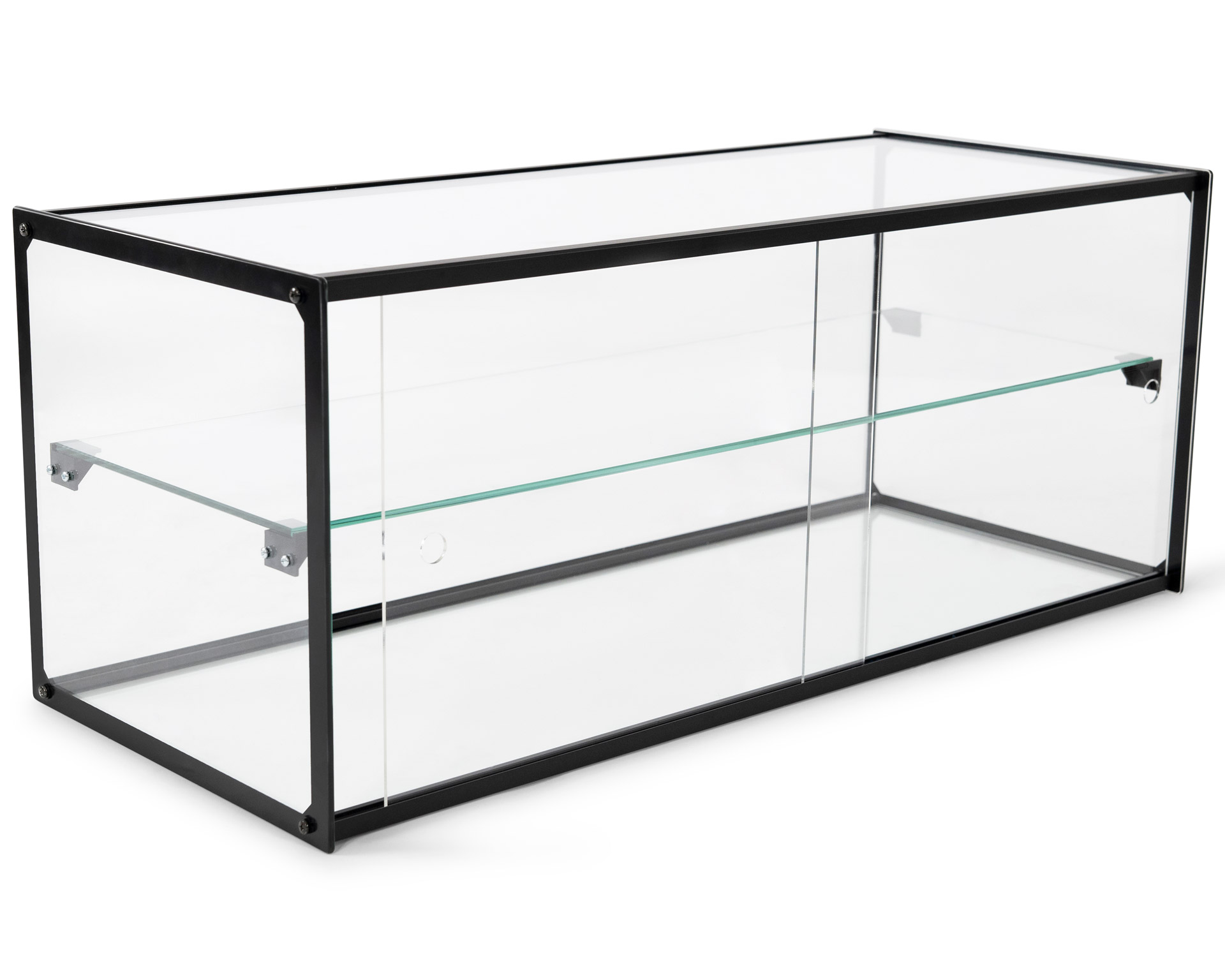 Neutrale vitrine - Gehard glas - 920x390x(h)375mm