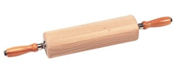 Teigroller mit Kugellagern | Holz | 30cm