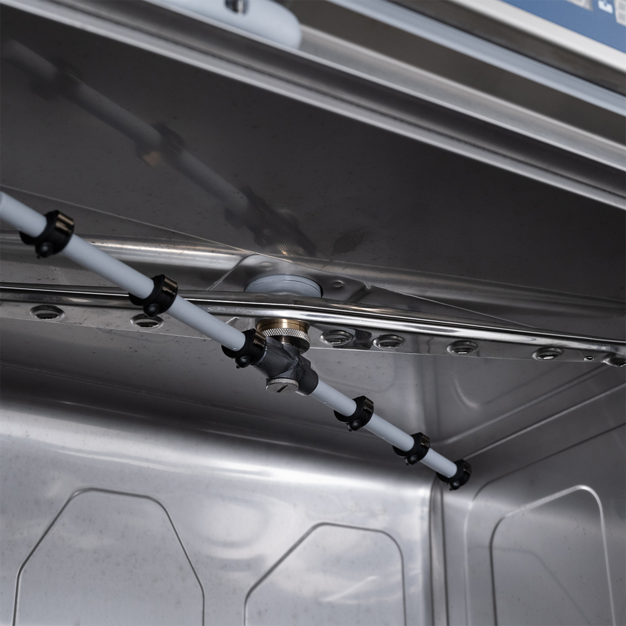 Lave-vaisselle PROFI Digital 50 SL panier 50x50 cm, avec doseur de détergent & de produit de rinçage, avec pompe de vidange, Fabriqué en Europe, 230 V