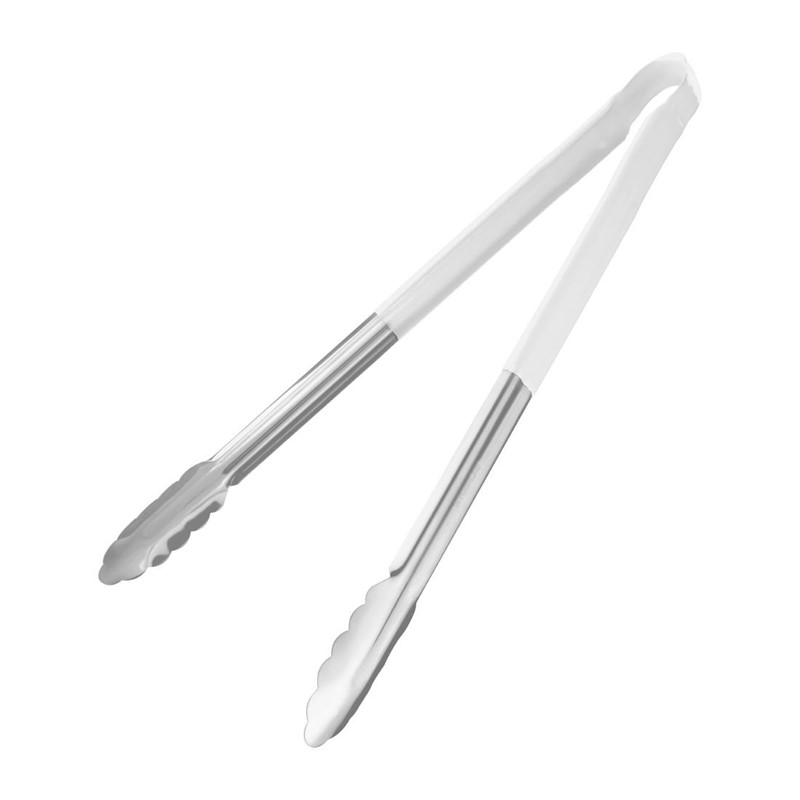 Pince de service Hygiplas blanche 40,5cm