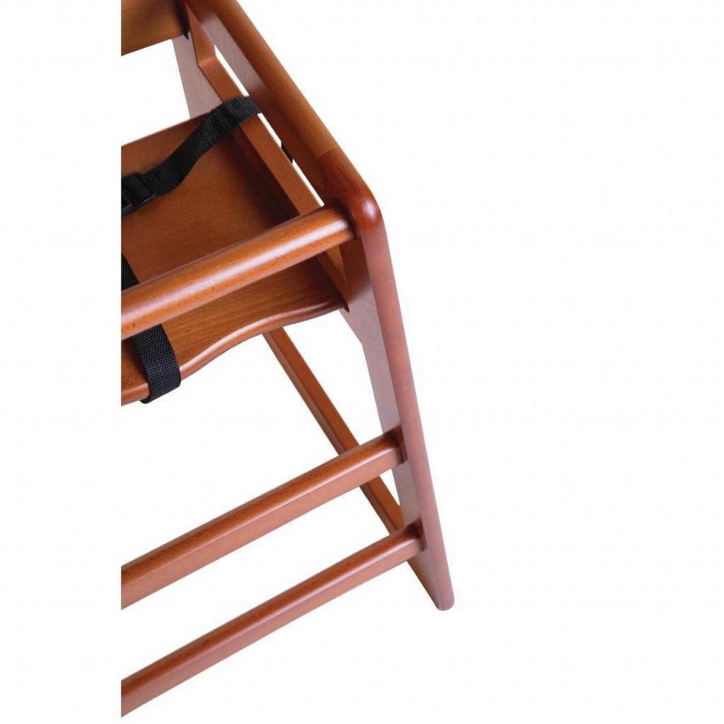 Chaise Haute Pour Enfant - Brun Foncé - 510(L)x510(P)x750(H)mm
